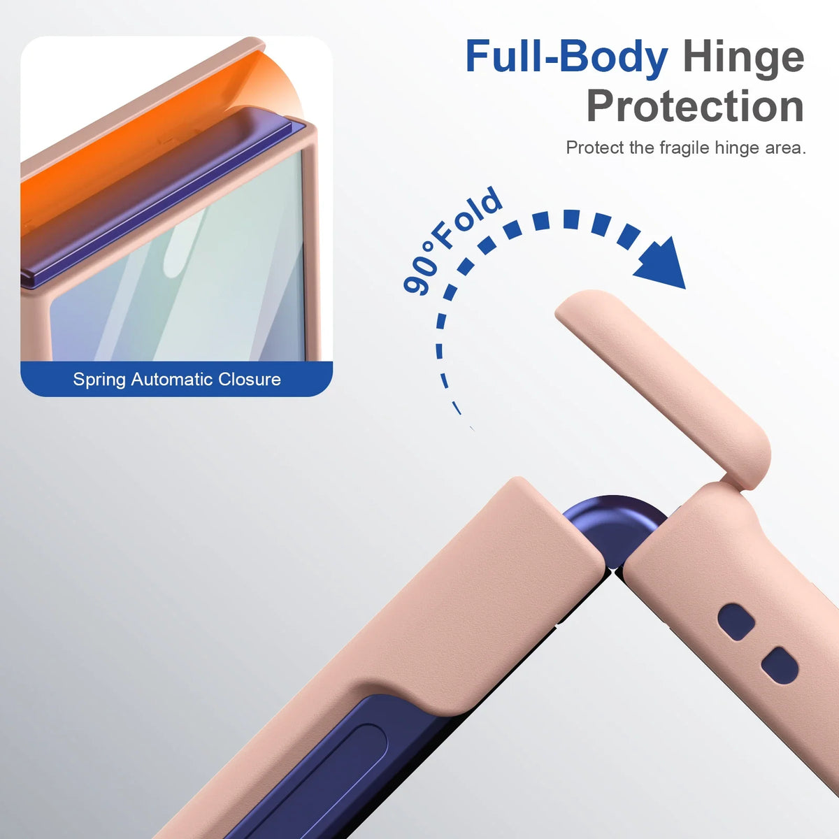 Hinge Protective Magnetic for Samsung Z Flip 8 7 FE 6 5 4 3 with Tempered Protective Film Phone Case for Samsung Galaxy Z Flip 8