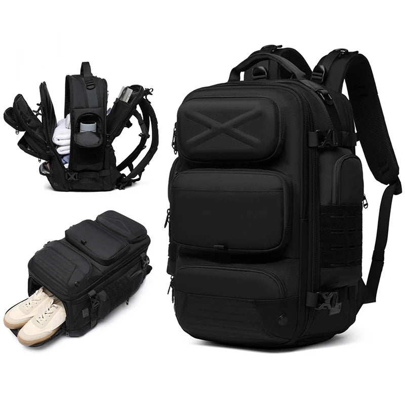 Men Travel Backpack Bag School Bag Men Oxford Backpack with Shoes Compartment 15.6 Inch Laptop Backpack for Men Rucksacks Bags