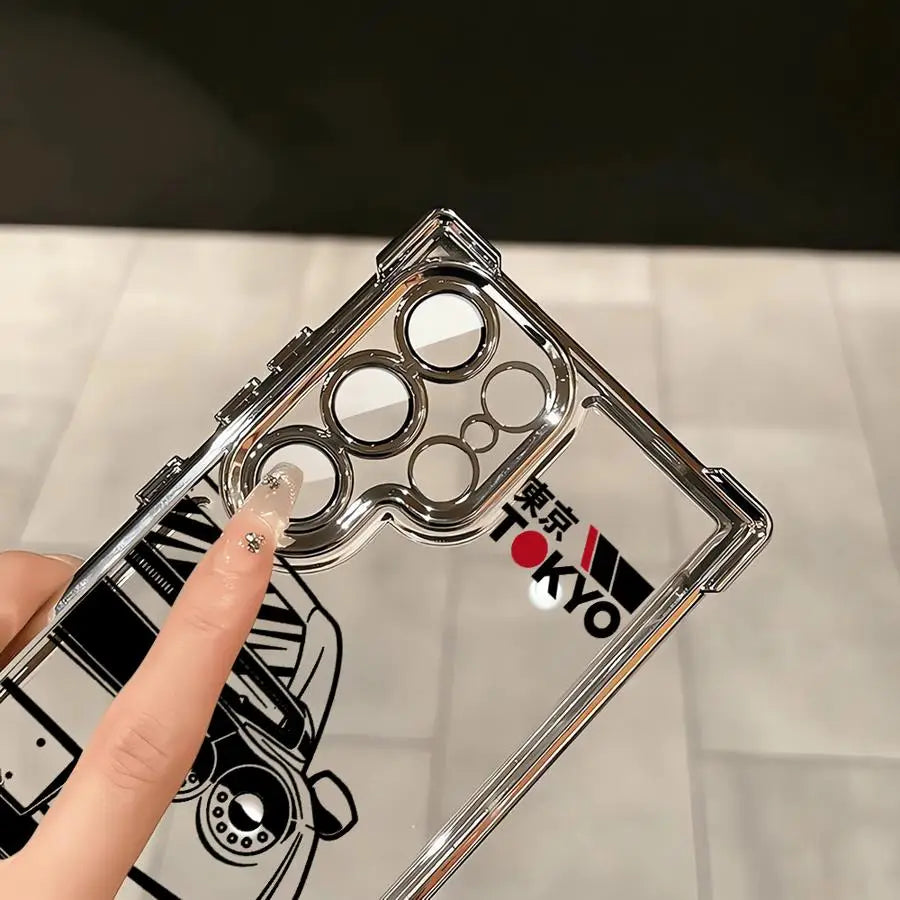 Phone Cover Case for Samsung Galaxy S25 S22 Ultra S24 S25Edge S23 S20 FE S21 Plus J-D-M Dream Car