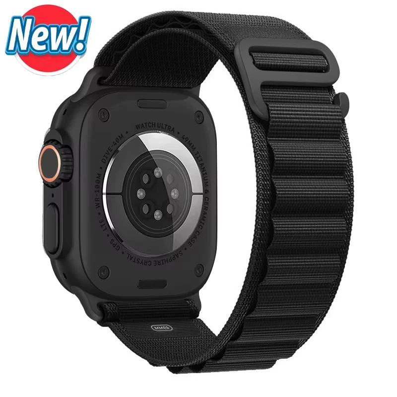 Alpine Loop Strap for Apple Watch Band Ultra 3 2 49mm 46mm 45mm 44mm 41mm 46mm 42mm Bracelet iWatch Series 11 10 9 8 7 6 5 SE 3