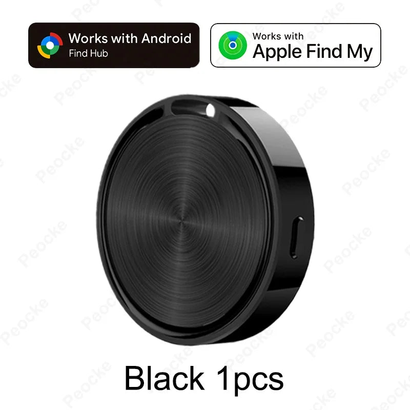 Smart Tag Wallet Tracker Card Dual System Anti-Lost GPS Tracker Item Finder Compatible With Google Find Hub & Apple Find My
