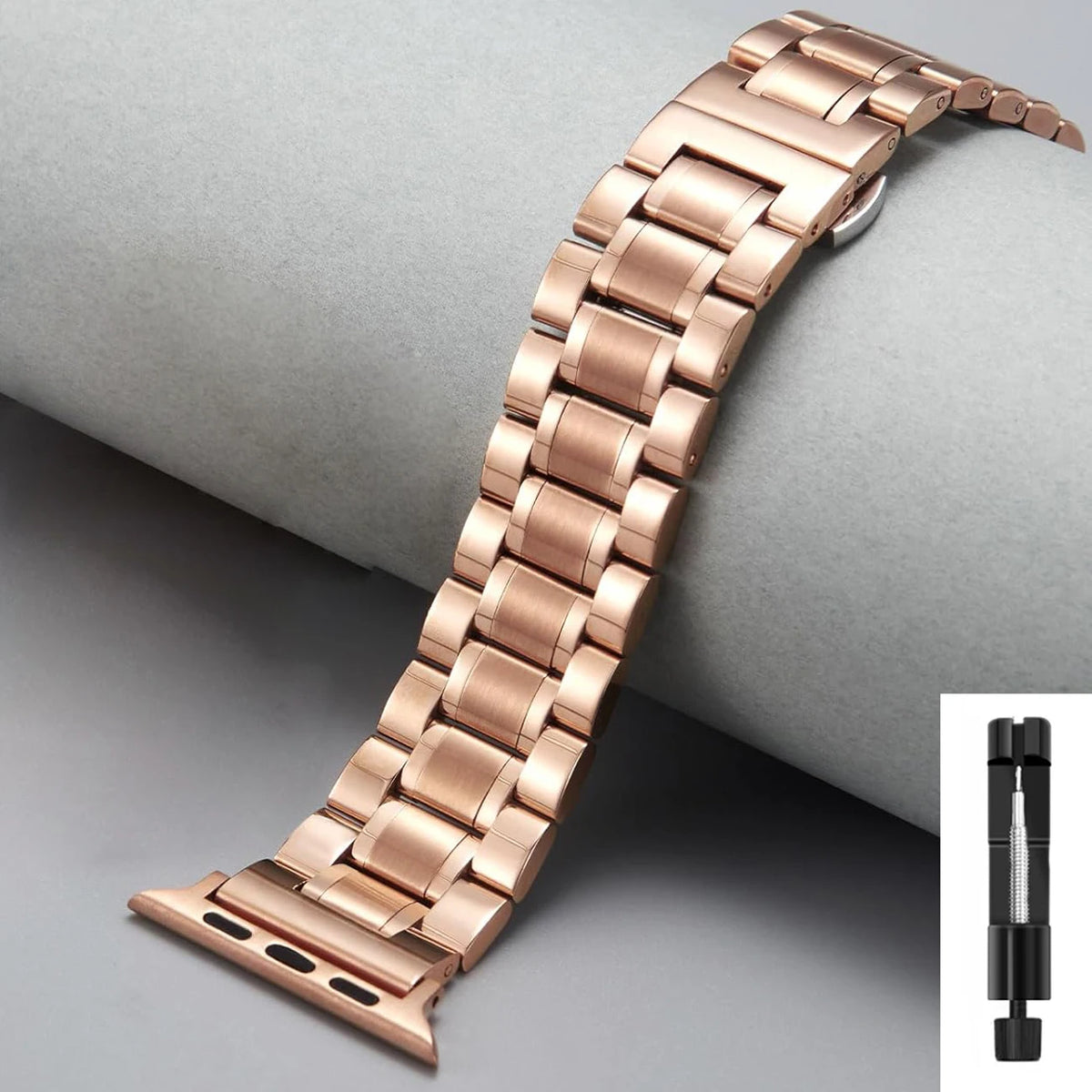 Stainless Steel Strap For Apple Watch Band Series 12/11/10/9/8/7/6/5/SE 3 Metal Bracelet For iWatch Ultra 4 49mm 45mm 44mm 46mm