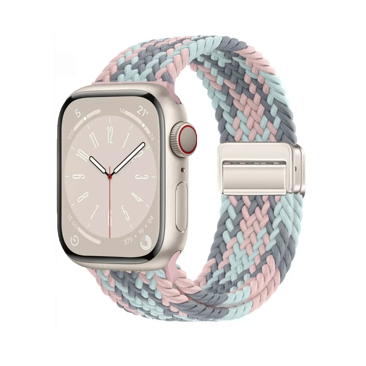 Nylon Strap for Apple Watch Band 45mm 41mm 44mm 40mm Original Magnetic Loop Link Bracelet iWatch Ultar 2 49mm 9 8 7 6 SE 3 42mm
