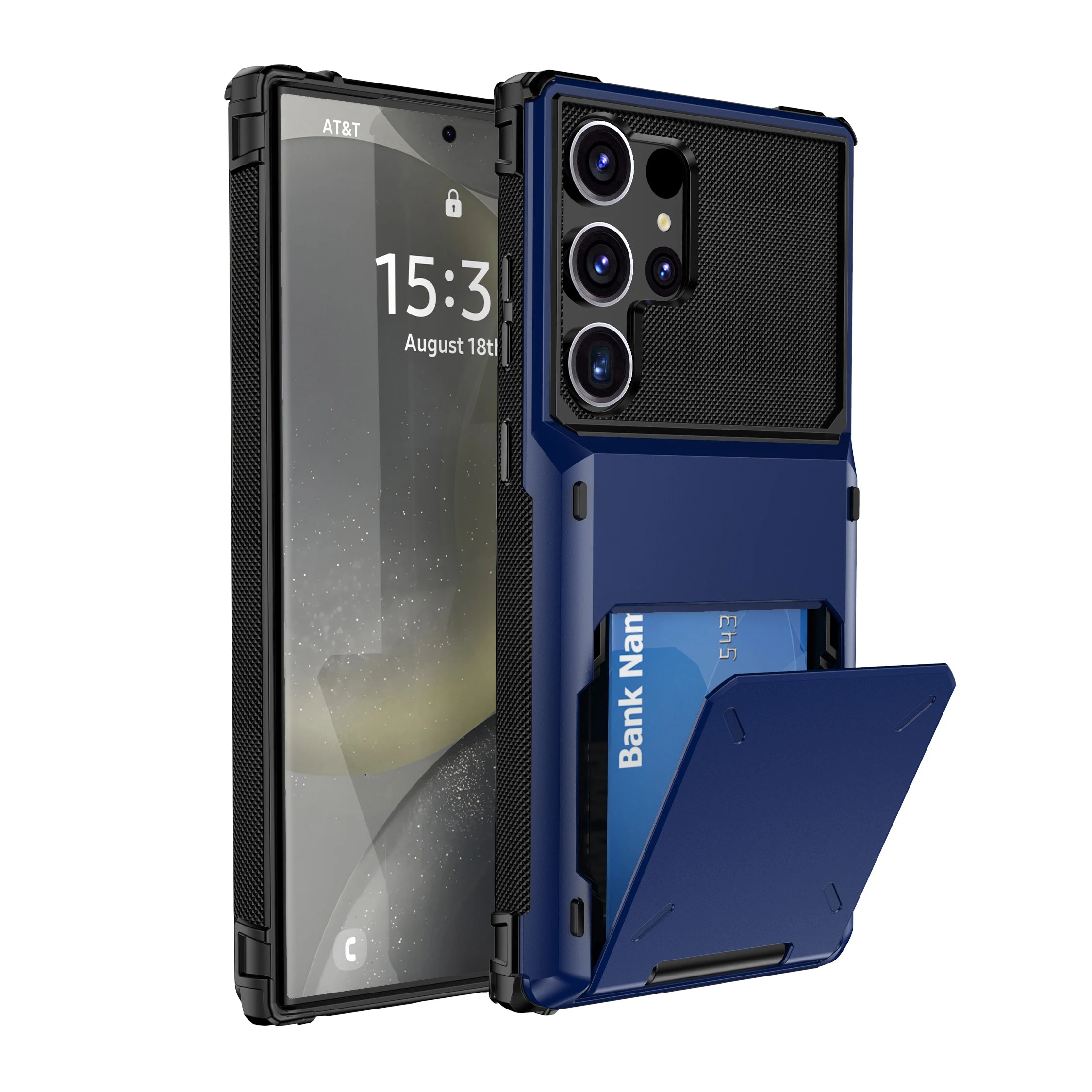Wallet Card Slots Case for Samsung Galaxy S26 S25 S24 S23 S22 S21 S20 S10 Nore 20 10 FE Ultra Edge Plus Phone Cover Shockproof