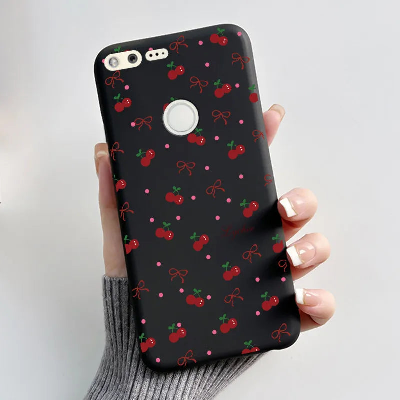 For Google Pixel 1 Case Aesthetic Cute Cat Shockproof Silicone TPU Soft Back Cover for Google Pixel 1 Pixel1 XL Phone Case Coque