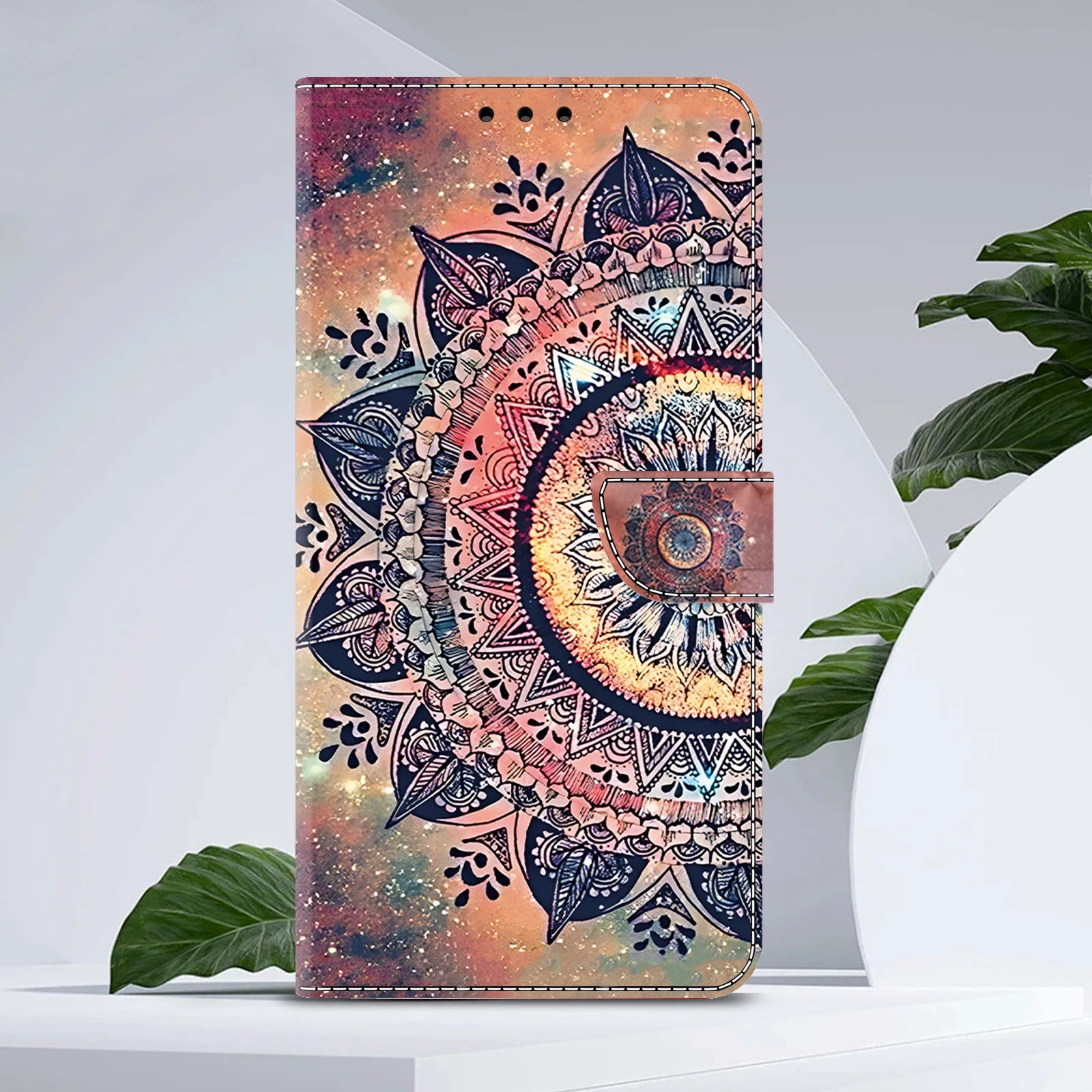 3D Magnetic Flip Leather Wallet Case For iPhone 17 16 15 14 13 12 11 X Xr Xs 8 7 6 6s Se2 Se3 2022/20 Mini Air Plus Pro Max