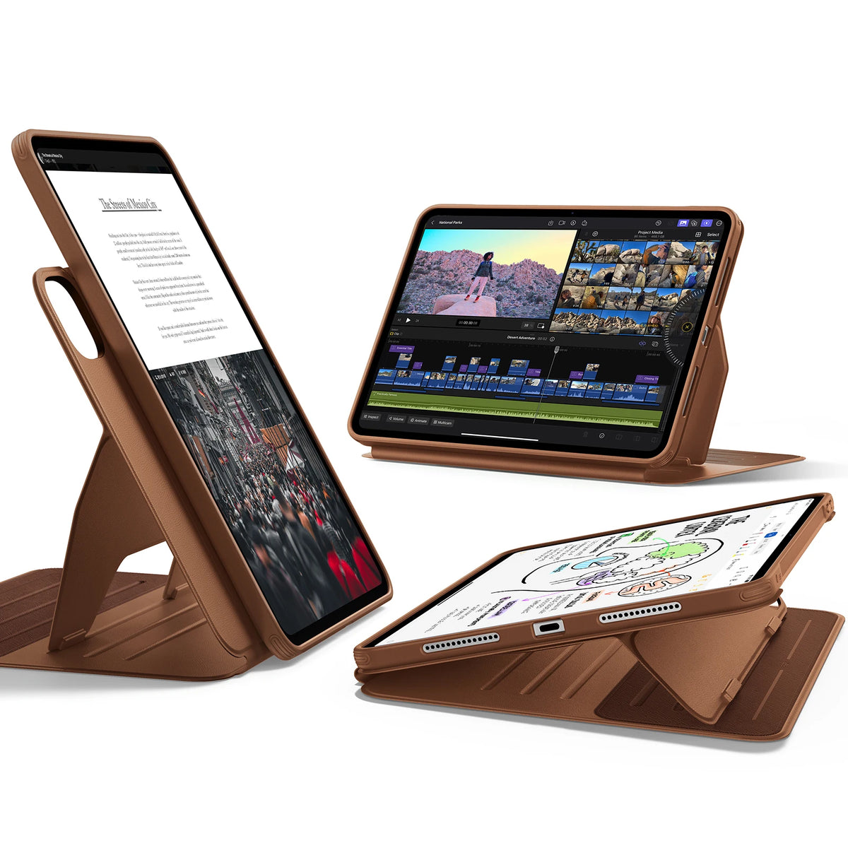 ESR for iPad Pro 13 Inch Case (M5/M4) Rotating Case with Removable Magnetic Cover Shift Series for iPad Pro 13 2024/2025