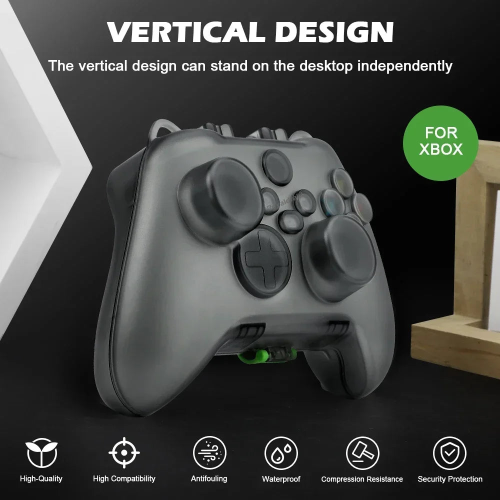 Transparent Handle Protective Storage Case for XBOX Series S/X Controller Dust-proof Cover Shell for PS5/Switch Pro Gamepad