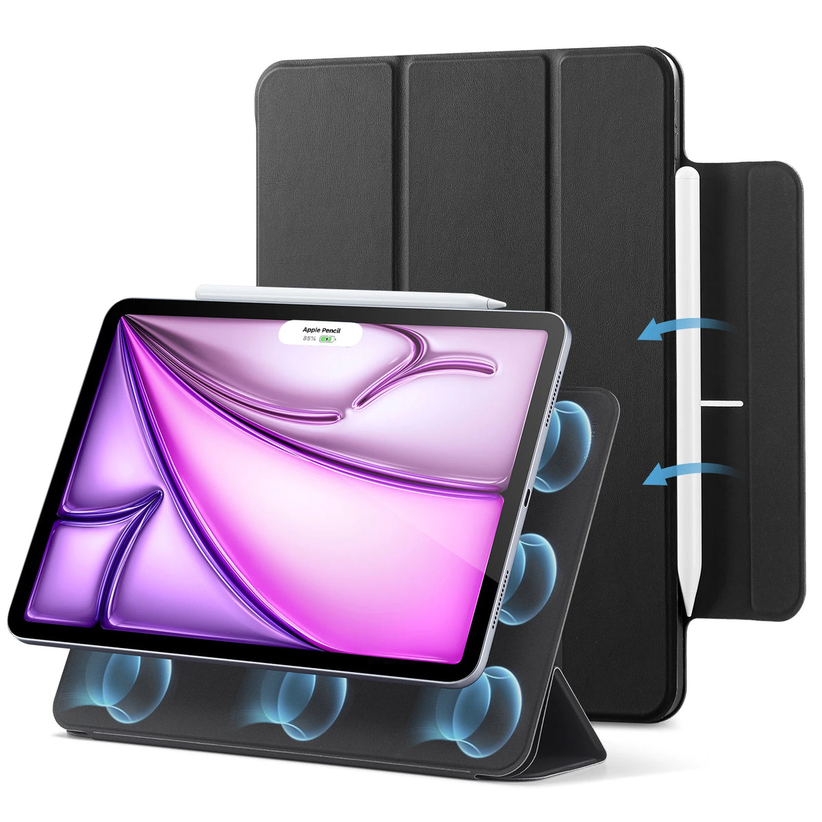 ESR for iPad Air 11 Inch Case M4/M3/M2 (2026/2025/2024) Powerful Magnetic Cover for iPad Air 5th/4th Gen (2022/2020)Auto Wake