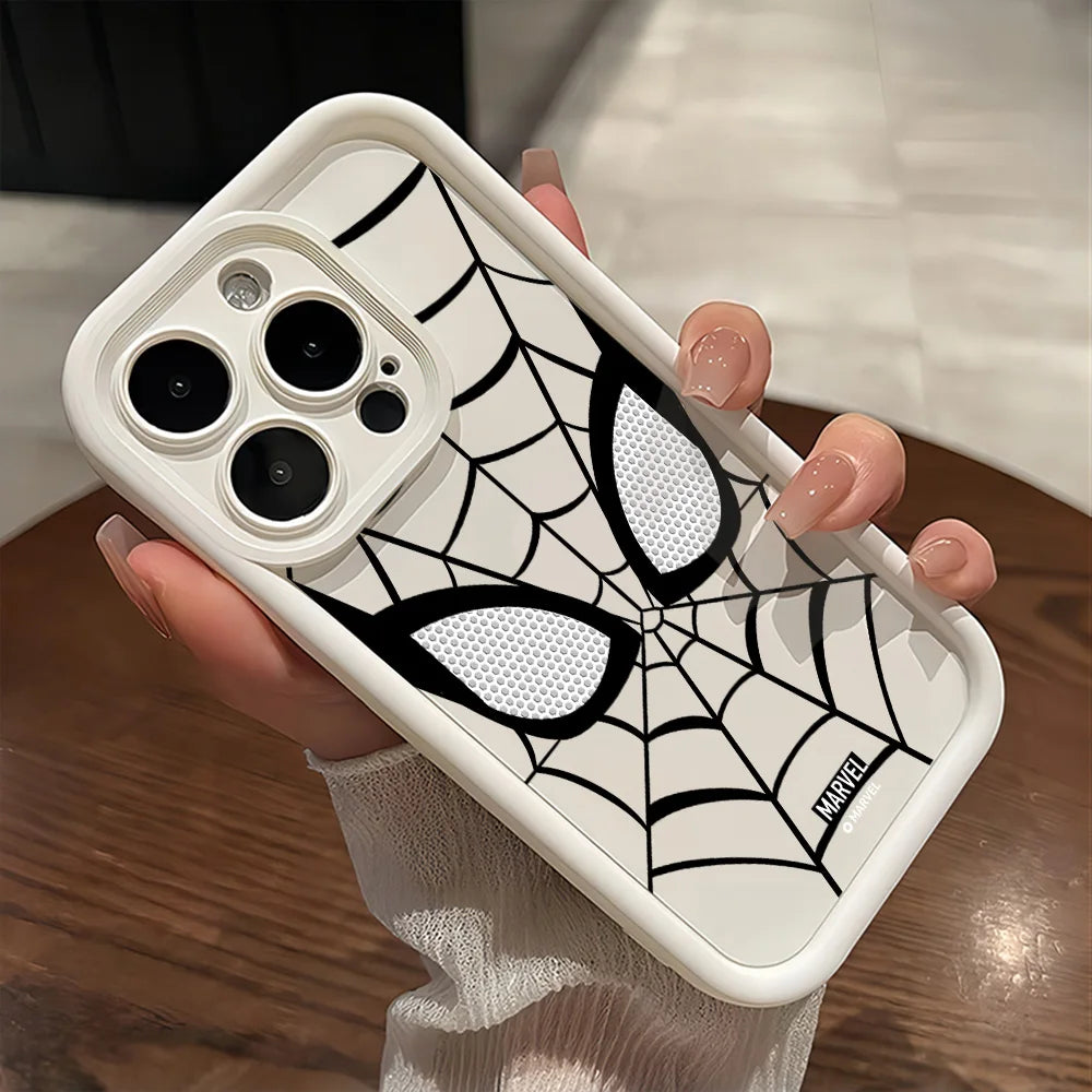 Anime Spidermans Cool Phone Case for iPhone 17e 17 16e 16 15 14 13 12 11 Air Pro Max XR XS X 7 8 6 6s Plus Soft TPU Back Cover