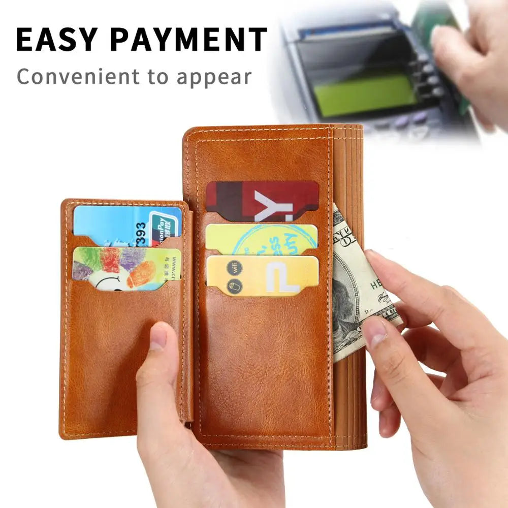 For Samsung Galaxy S20 Fe Fan Edition Note 20 Ultra Luxury Leather Zipper Flip Wallet Case S20FE S20 FE S21 S22 S23 Ultra Cover