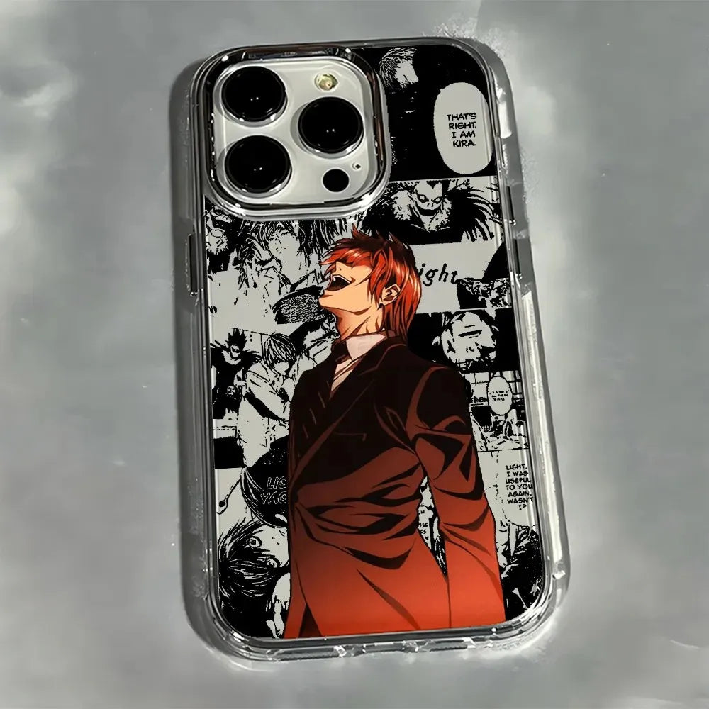 Anime Misa DEATHS NOTES Phone Case For iPhone 17 16e 16 15 14 13 12 11 mini Pro Max X XR XSMAX 8 Air Plus Transparent Soft Cover