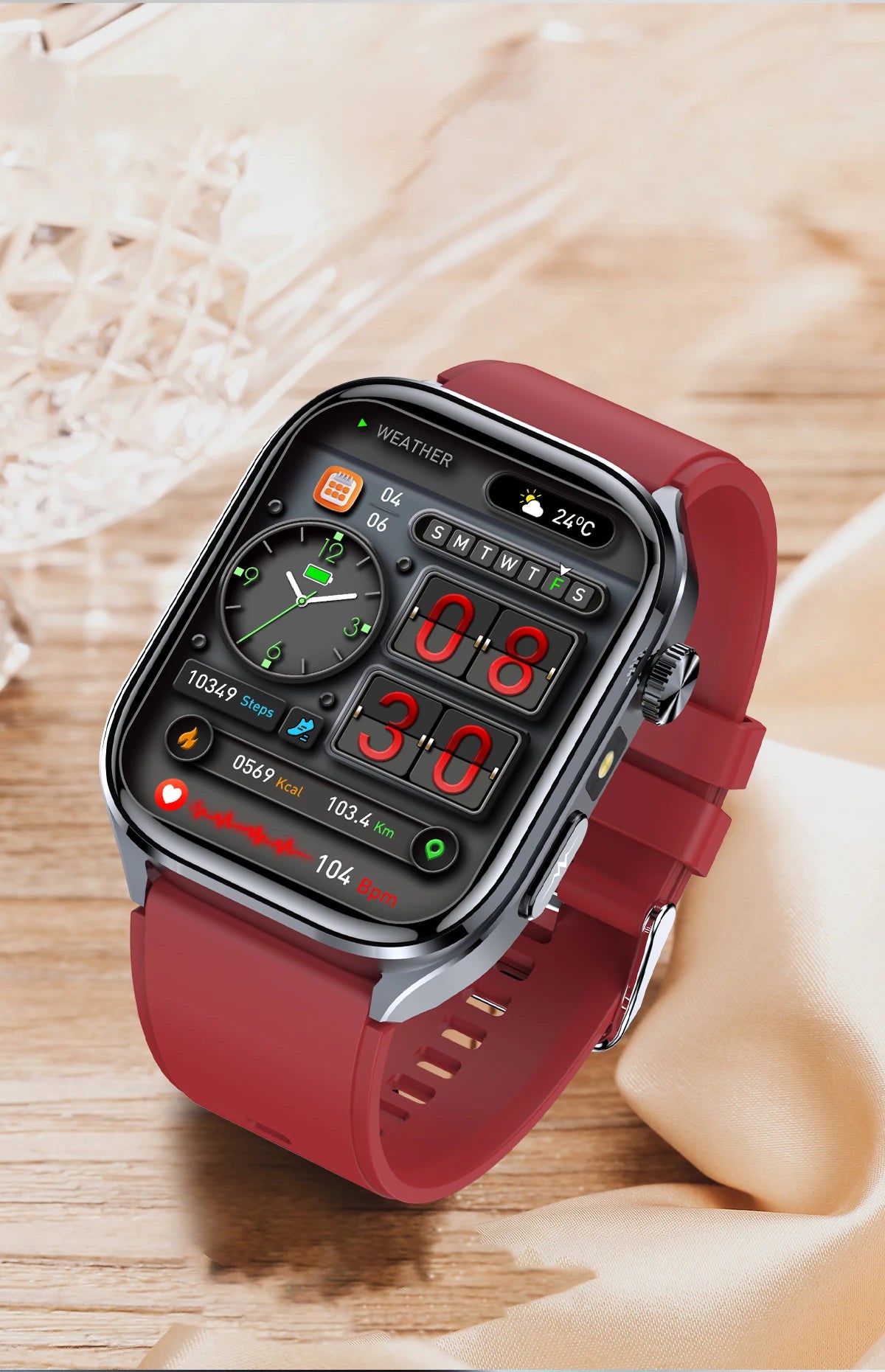 2026 New Accurate ECG Smart Watch Heart Health Analysis Blood analysis Blood Lipid Blood Pressure BT call Smart Watches For Men