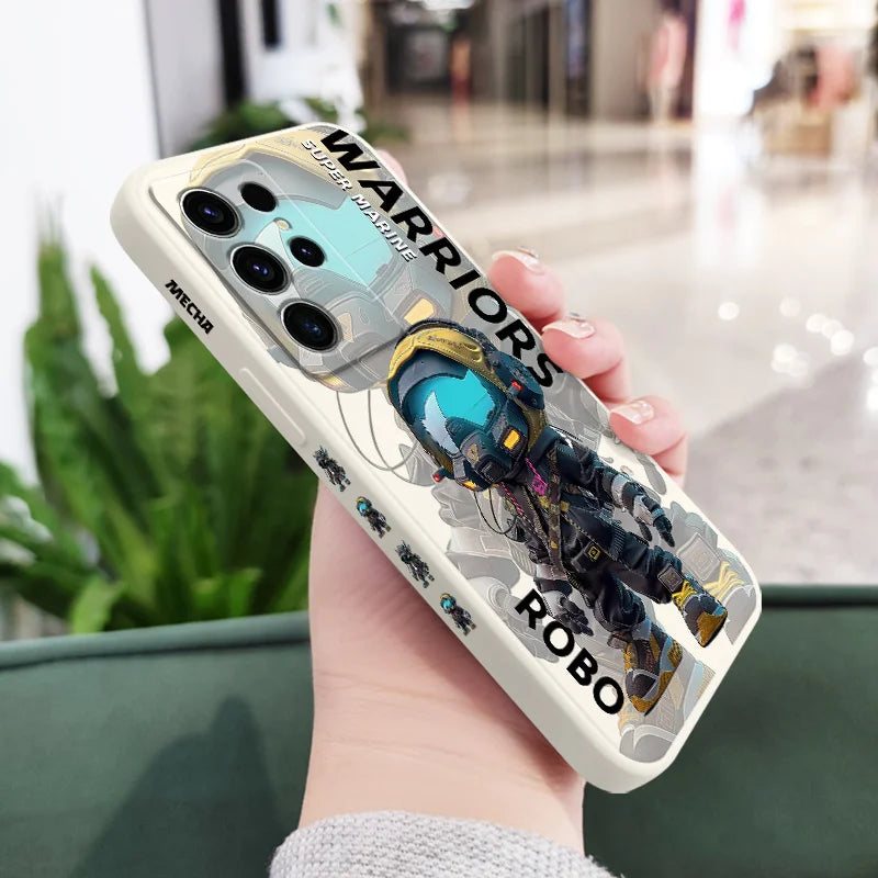 Trendy Cool Boy Phone Case For Samsung Galaxy S25 FE S24 S23 S22 S21 S20 S10 S10E Ultra Plus Note 20 Ultra 10 Plus Cover