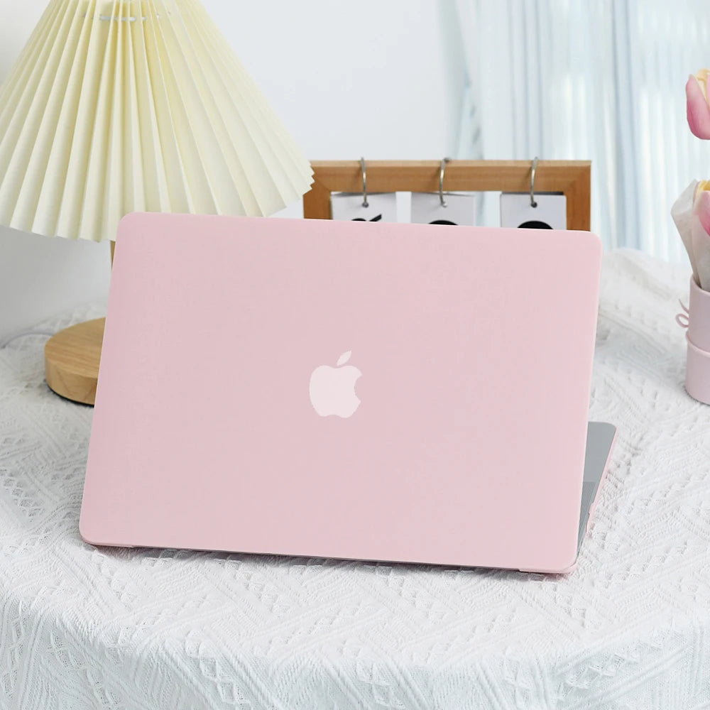 Frosted Laptop Case For Macbook Air 13 A2337 A1466 For Mac M1 Chip Pro 13 A2338 For Macbook Pro 14.2 16.2 Matte Protective Cover