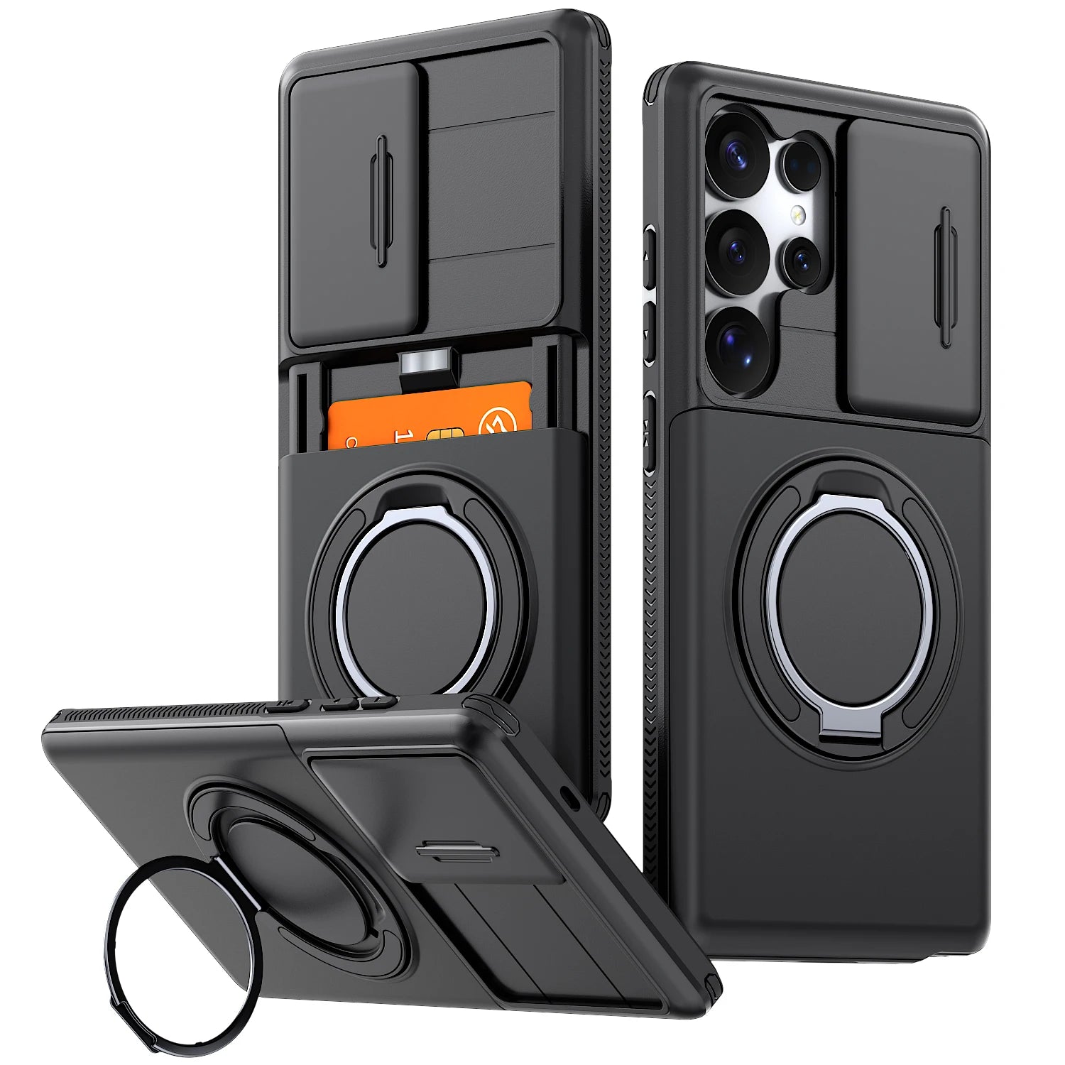 Non-Slip Hard Case for Samsung Galaxy S26 Ultra S25 FE S24 Plus S23 S22 A17 A57 5G A37 A27 A16 A26 A36 A56 Phone Cover Funda