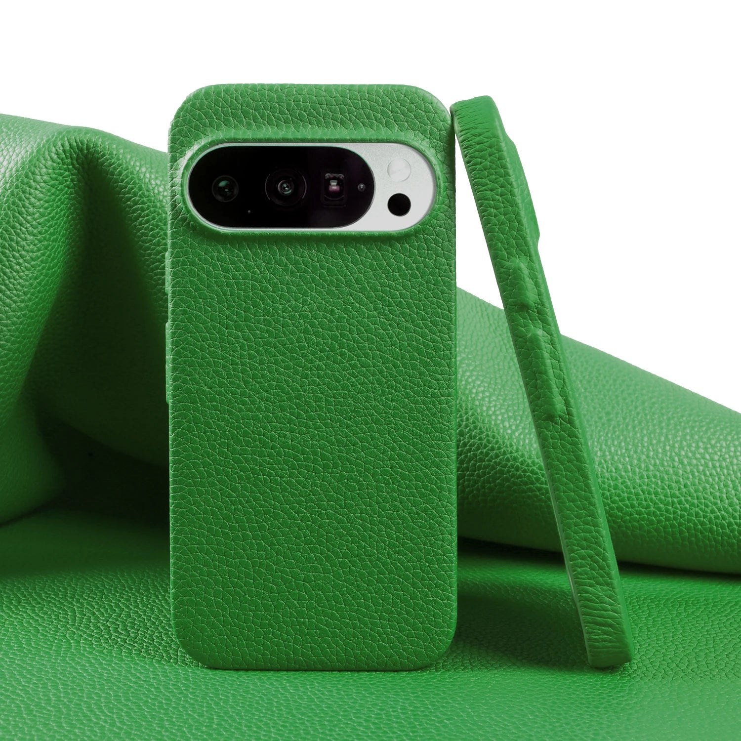Premium Lychee Pattern Genuine Leather Case For Google Pixel 10 Pro XL Pixel10 9A 8A Pixel 7 8 9 Pro XL Back Cover Phone Case