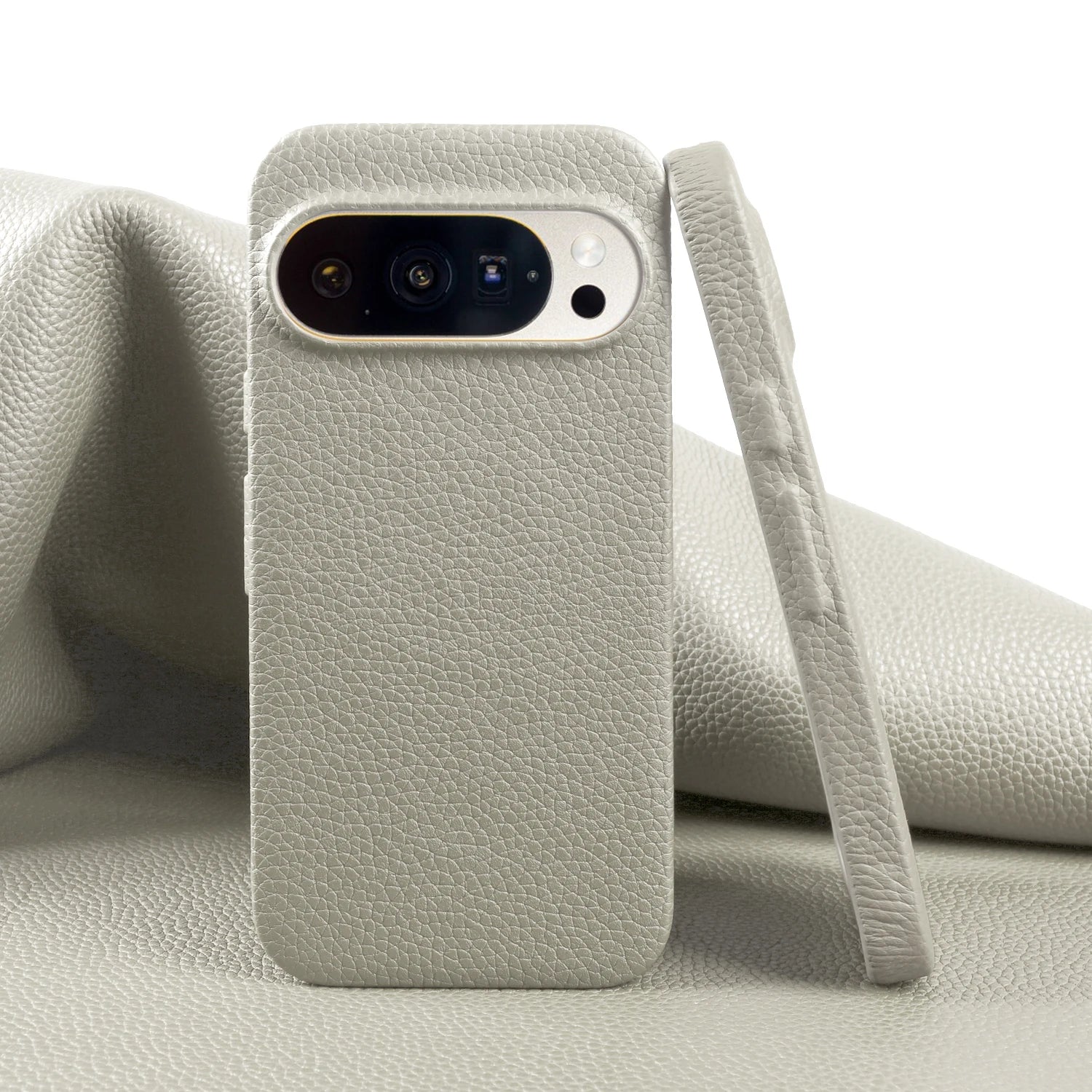 Premium Lychee Pattern Genuine Leather Case For Google Pixel 10 Pro XL Pixel10 9A 8A Pixel 7 8 9 Pro XL Back Cover Phone Case