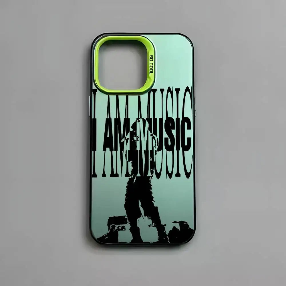P-playboi Carti I AM MUSIC Phone Case For IPhone 17 16 15 14 13 12 11 Pro Max Air Multicolor Matte Laser Metallic Aurora Funda