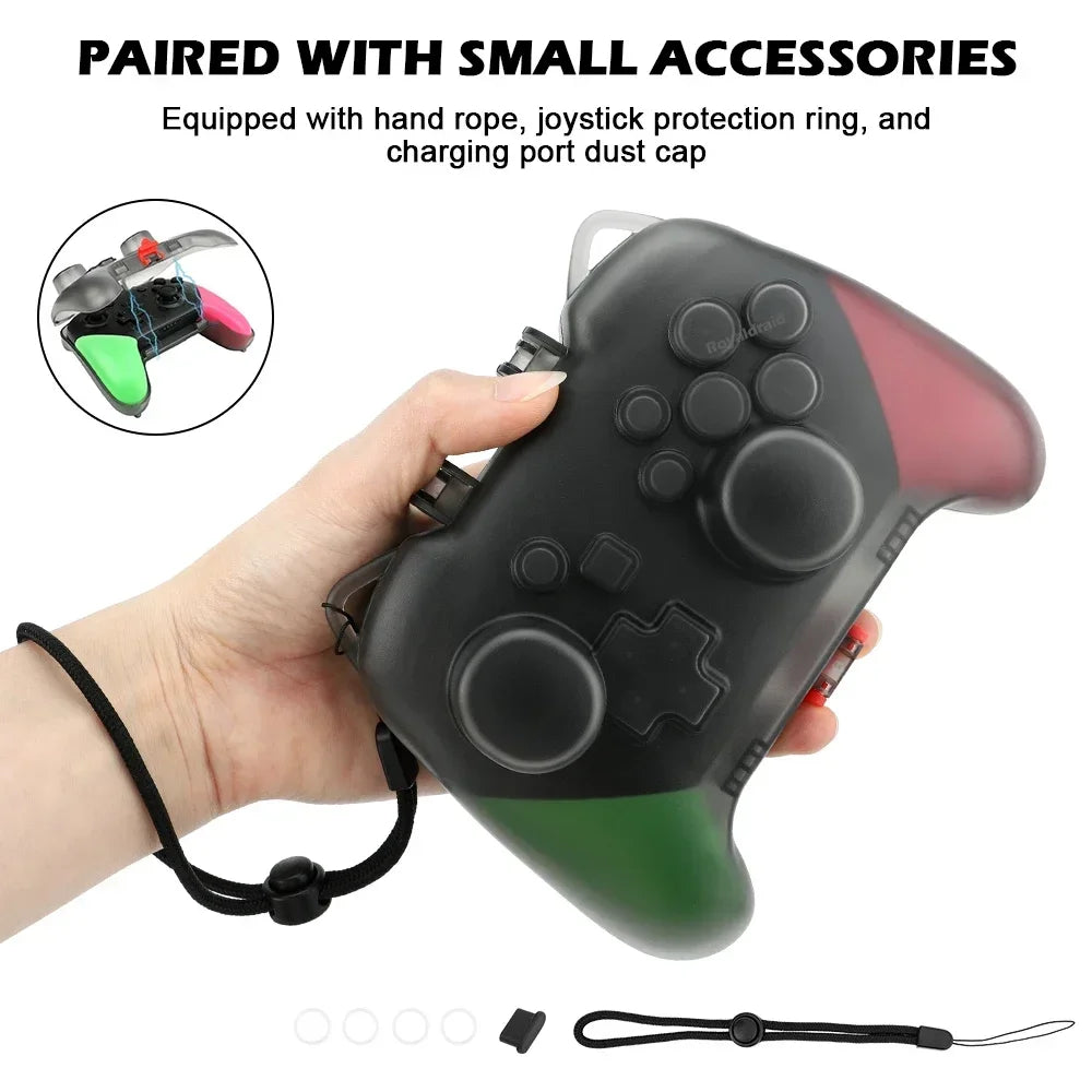 Transparent Handle Protective Storage Case for XBOX Series S/X Controller Dust-proof Cover Shell for PS5/Switch Pro Gamepad