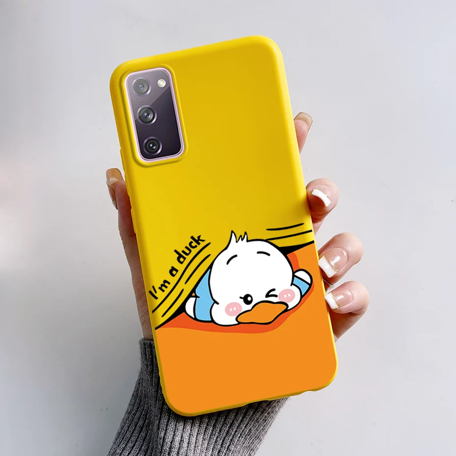 Case For Samsung Galaxy S20 FE Cover Candy Soft Silicone Phone Back Fundas For Samsung S20 Plus GalaxyS20 Ultra S20FE S 20 Cases