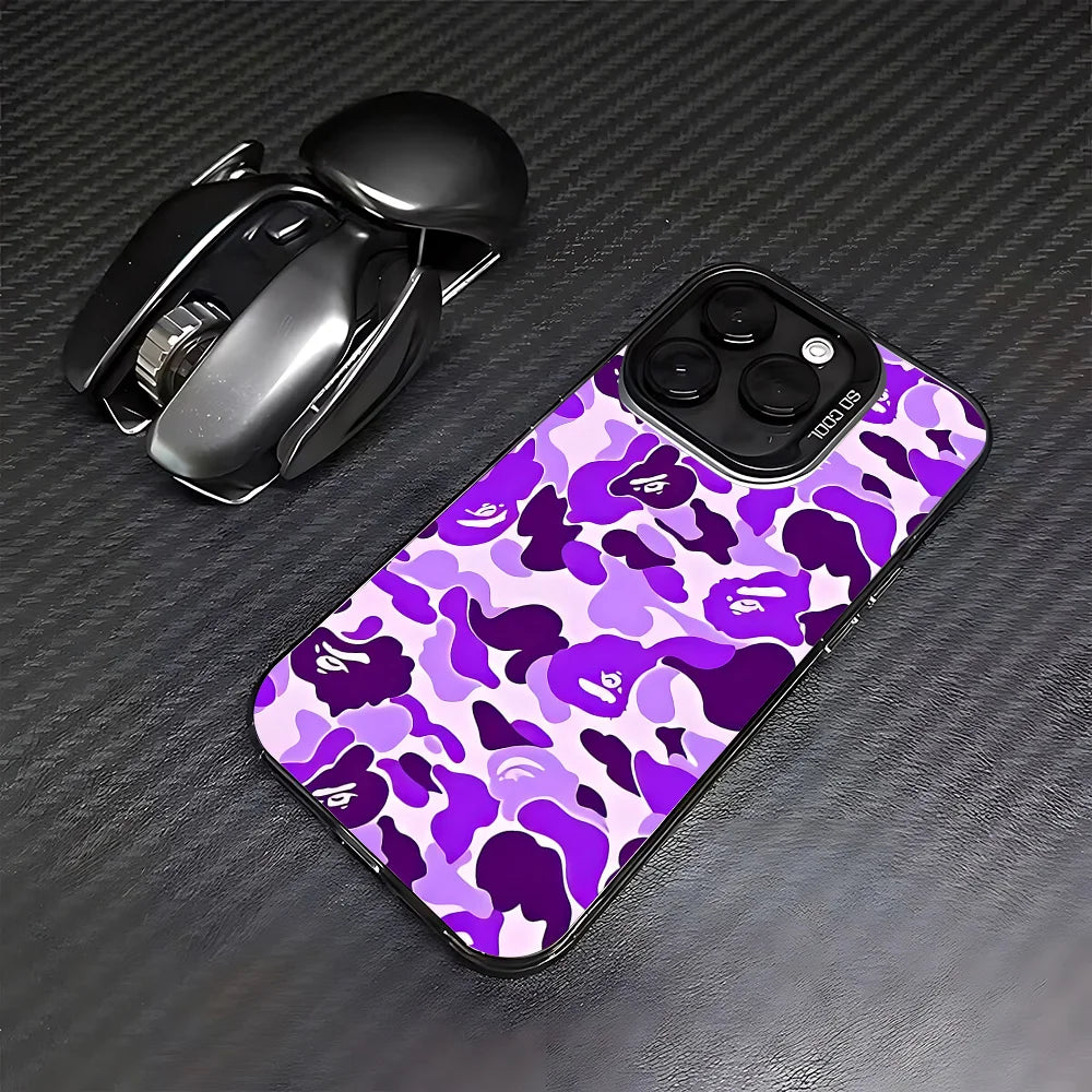 Phone Case for Samsung Galaxy S26 S25 S24 S23 S22 S21 S20 Note20 FE Ultra Edge Plus 4G 5G Anti Fall Cover Fashion BBapeS-Cool