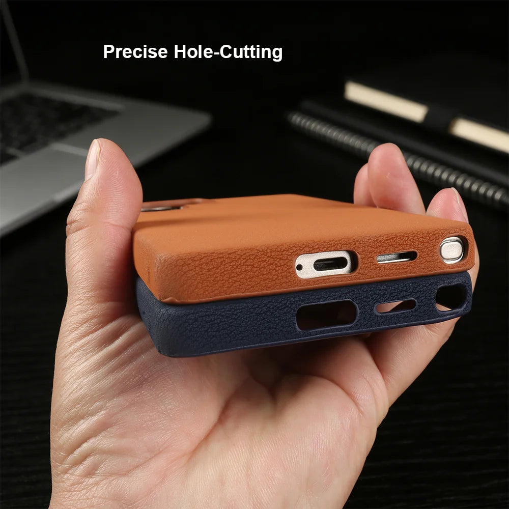 Premium Leather Case For Samsung Galaxy S26 Ultra S25 FE S24 S23 S22 S21 S20 Ultra Note 20 9 10 Plus Phone Case Back Cover Coque