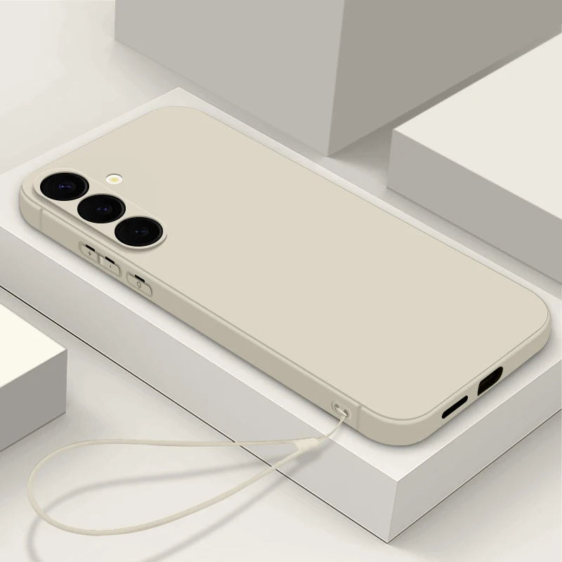 For Samsung Galaxy S26 S24 S23 S22 S21 S25 Ultra Plus S25 S24 S23 FE Case Luxury Magnetic For Magsafe Wireless Charge Soft Cover