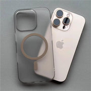 1.0 MM Ultra Thin Matte Hard PC Translucent Case For iPhone 17 Air 16 15 14 13 12 Pro Max Magsafe Magnetic Wireless Charge Cover