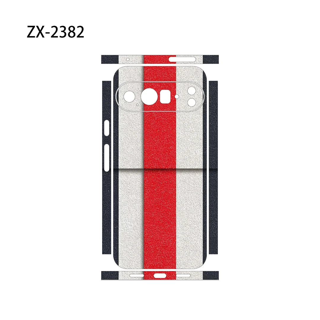 OSCARSKIN Z Decal Skin Wrap for Google Pixel 10 9 8 7 Pro 6 6A Back Screen Protector Film Cover Case Macaroon Wrap Sticker