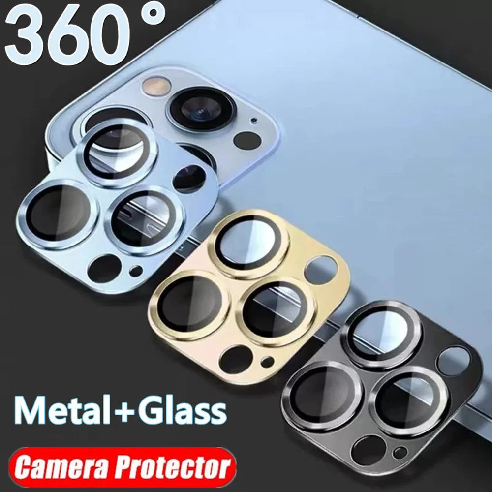 Metal Camera Lens Glass Protector For iPhone 18 Pro Max 17 16 Plus 15 14 13 Mini 12 11 iPhone Duo Air Camera Protector Film