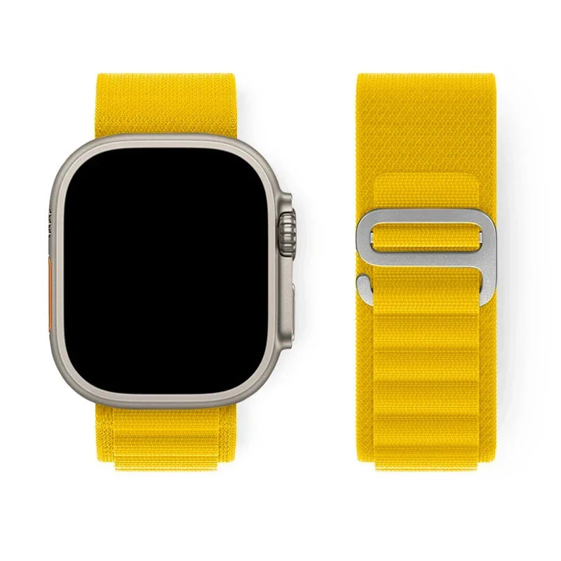 Alpine Loop for Apple Watch Ultra 2 Band 44mm 45mm 49mm 40mm 41mm 42mm nylon Trail bracelet correa Series 10 9 8 7 6 5 se Strap