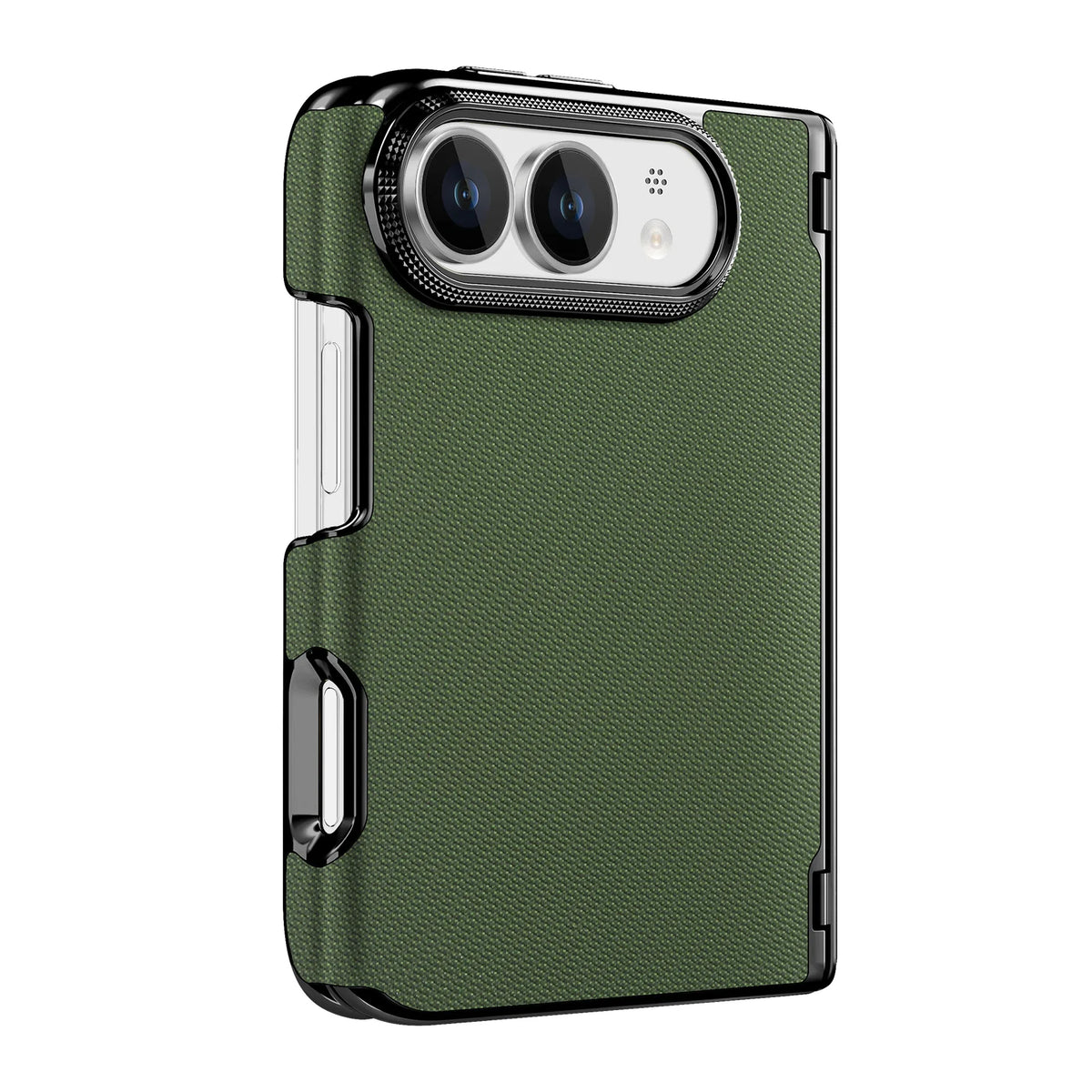 For iPhone Ultra 18 Fold Case Luxury Leather Matte Magnetic Wireless Charging Shockproof Protection Hard Back Cover Accessories