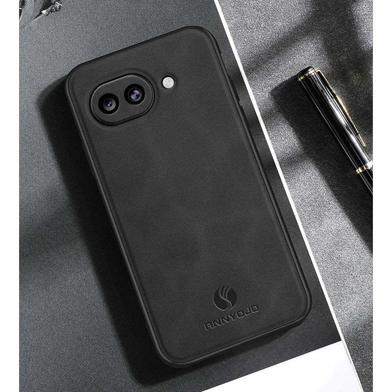 Anti-Knock Bag Case for Google Pixel 10 Pro XL 10A 9A Pixel 9 Pixel10 Pixel9 Matte Feeling Cases Leather Protective Funda