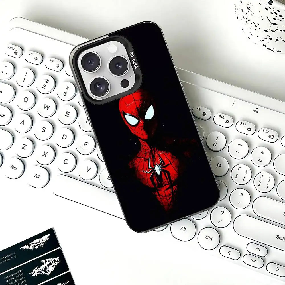 Cool S-Spider-Man-S Phone Case For IPhone 17 16 15 11 12 13 14 Pro Max 16 Plus 12 Mini 7 8 XR XS 15Pro MAX Cove