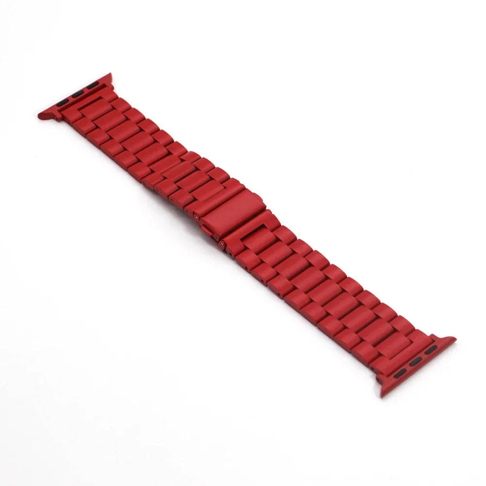 Stainless Steel Band for Apple Watch Ultra 4 3 2 49mm Series 12 11 10 46mm 45mm 44mm 42mm Metal Strap for IWatch 9 8 7 6 SE3 5 4