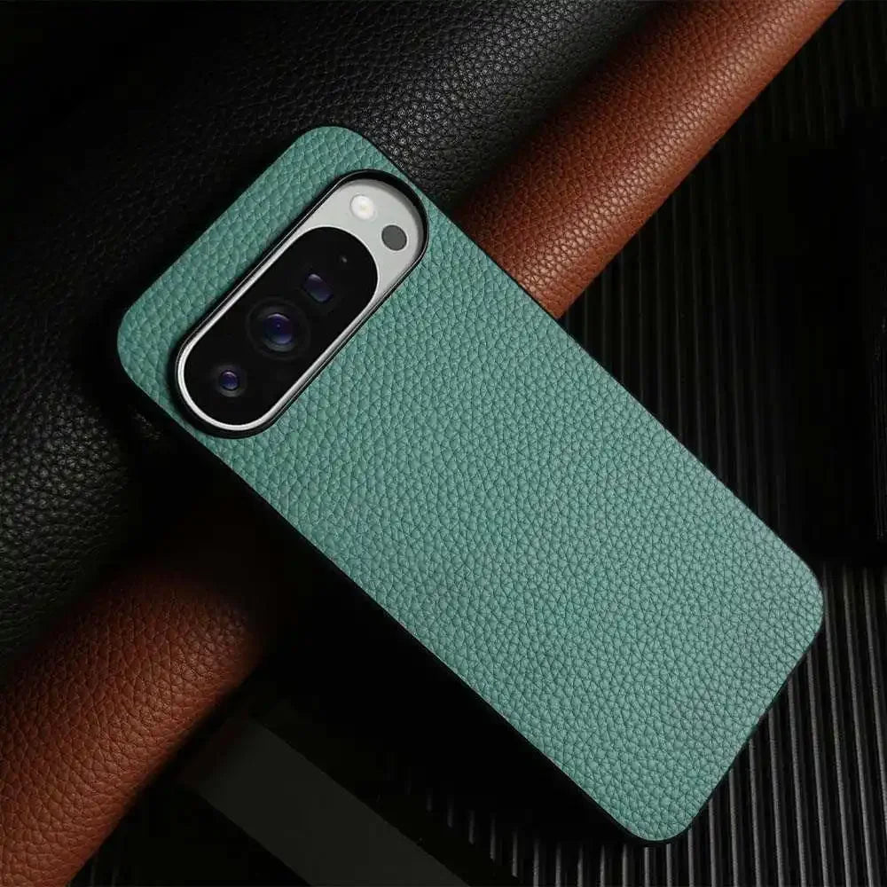 Luxury Pixel 10 Pro Case Business Cowhide Leather Phone Cases For Google pixel9pro 7A 8pro Full Protection Shockproof Back Cover