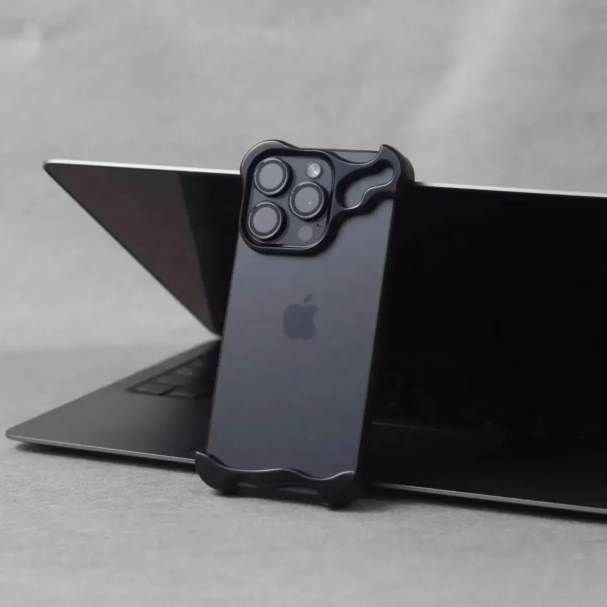 Luxury Irregular Aluminum Alloy Bumper Phone Case For IPhone 12 13 14 15 16 17 Pro Max 17Air Lens Film Protection Metal Cover