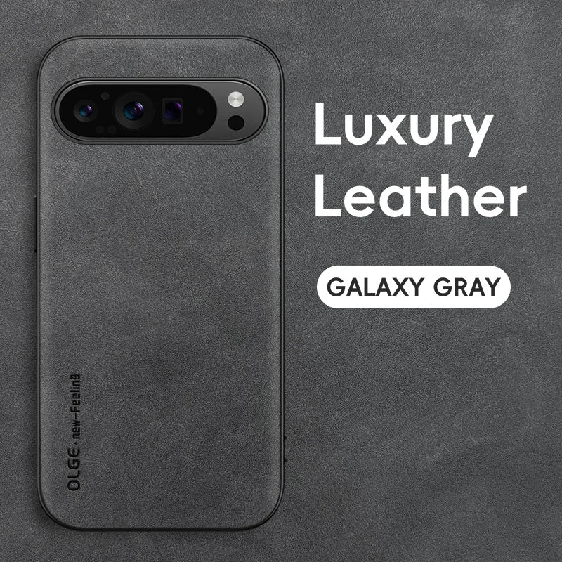 Luxury PU Leather Phone Case for Google Pixel 11 10 9 XL 110A 9A 8A 7A 0Pro 9Pro 8Pro 7Pro Shockproof Protection Soft Back Cover