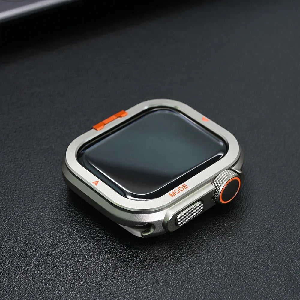 Luxury Metal Case for Apple Watch Series 11 10 46mm Ultra 3 2 49mm Aluminum Alloy Bumper Frame for iwatch ULTRA Protective Cover
