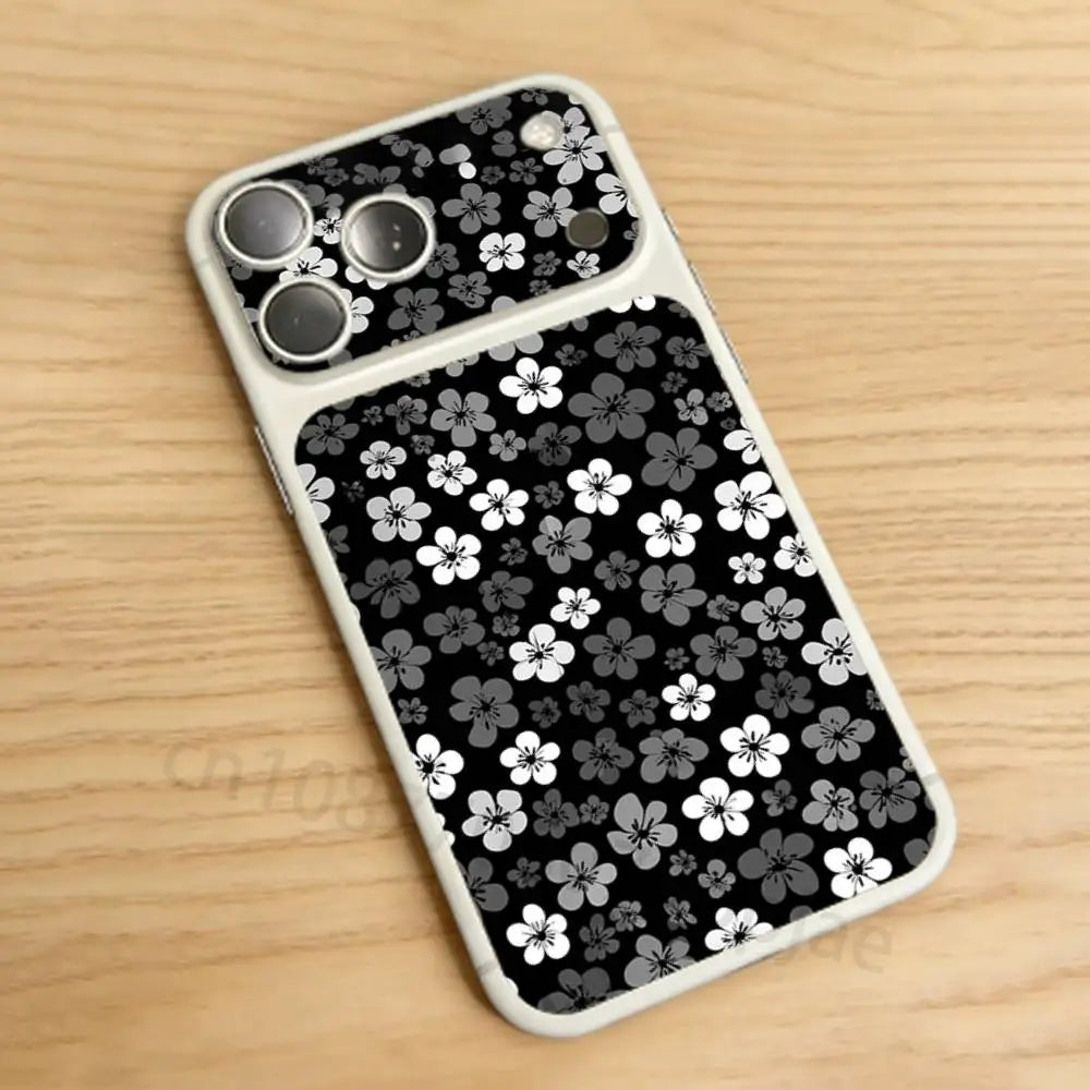Pattern Series For iPhone 17 Pro /Max Battry Back Cover with Camera Decal Skin Rear Protective Sticker Film