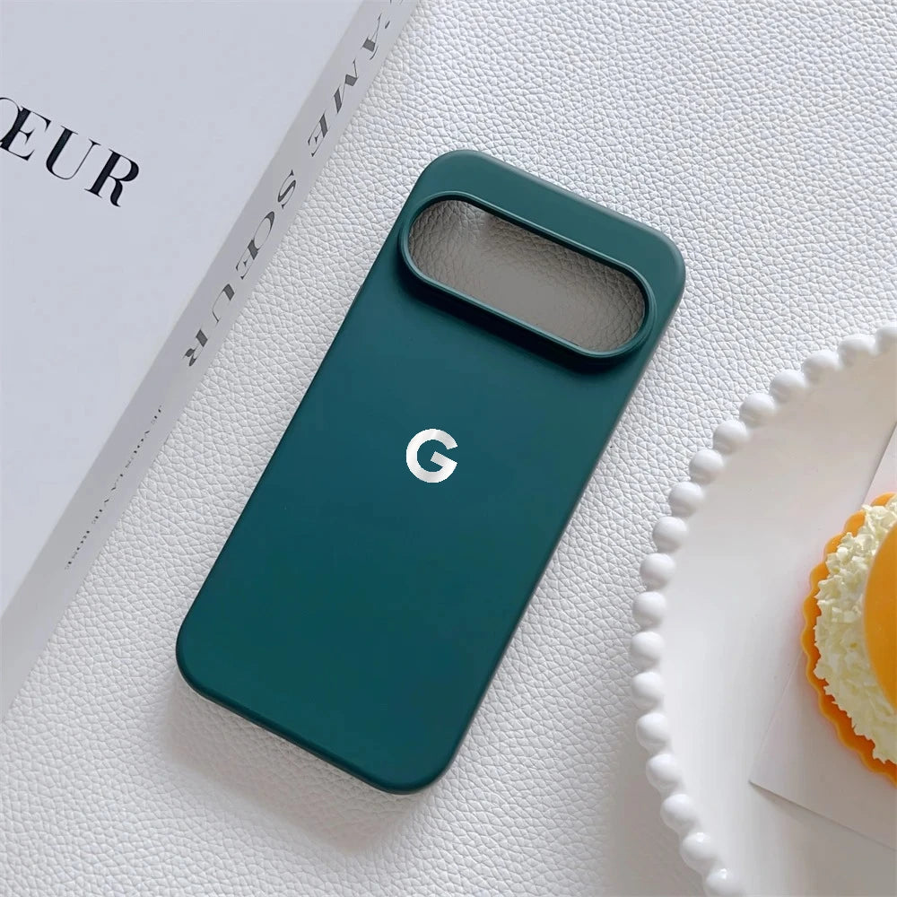 Color Skin Feel Liquid Silicone Phone Case For Official Google Pixel 11 10 9 Pro XL 8 7 10A Support Wireless Charge Soft Cover
