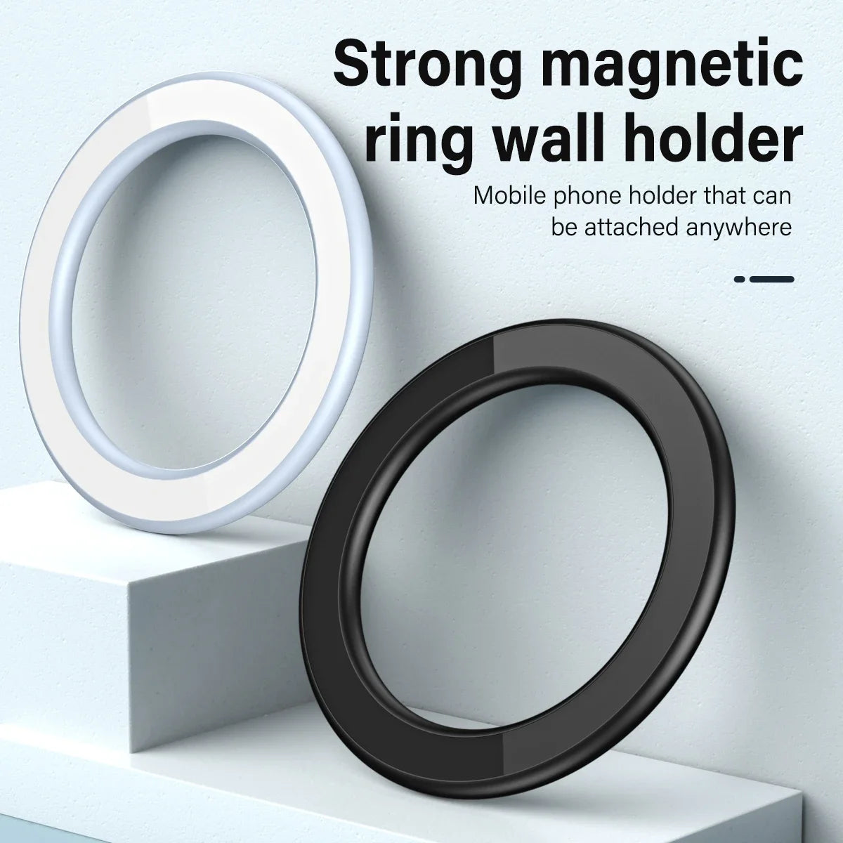 Universal Strong Magnet Phone Stand Holder for Magsafe iPhone 12/13/14/15/16/17 iPad Car Wall Use Ring Holder Tablet Stand