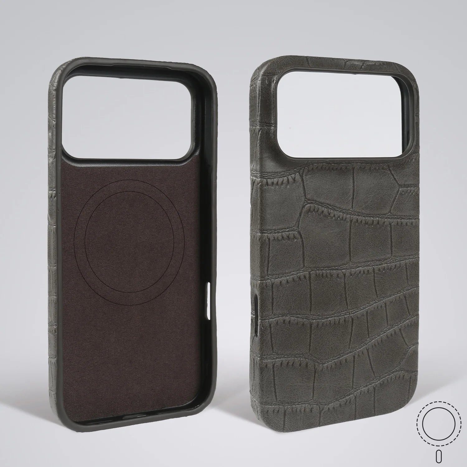 Premium Magnetic Crocodile Pattern Leather Case For Samsung Galaxy S26 Ultra S25 S24 S23 For Magsafe Full Wrapped PU Back Cover