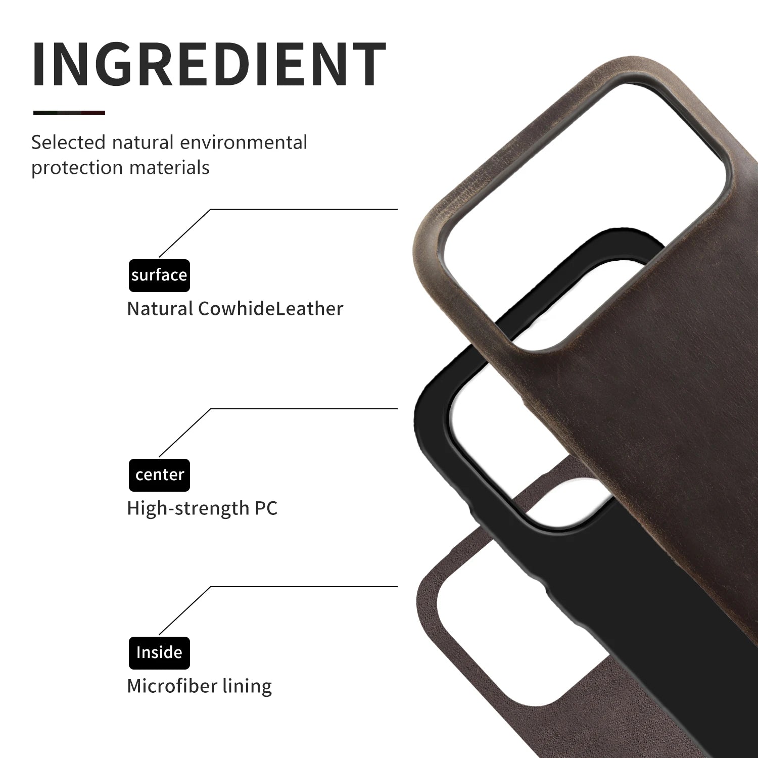Crazy Horse Pattern Genuine Leather Case For iphone 17 Pro Max Air 16e 16 15 14 Plus 13 12 Mini 11 XR XS Max 7 8 Back Cover Case