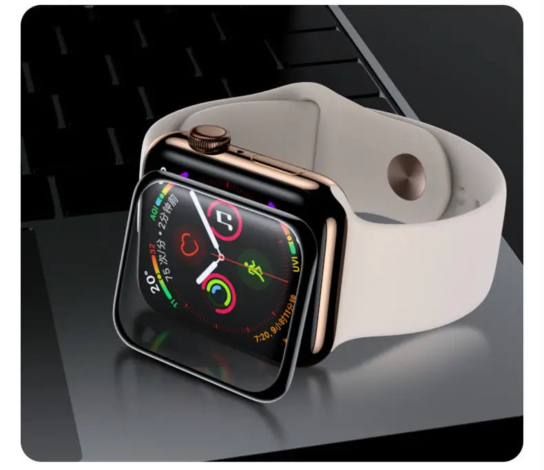 Screen Protector for Apple Watch series 9 SE 8 7 6 5 40MM 41MM 42MM 44MM 45MM 38MM Soft Film no glass IWatch Series 4 3 2 1