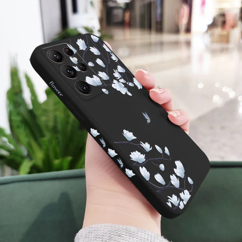 Tree Branch Phone Case For Samsung Galaxy S25 FE S24 S23 S22 S21 S20 Ultra Plus FE S10 Note 20 ultra 10 Plus Cover