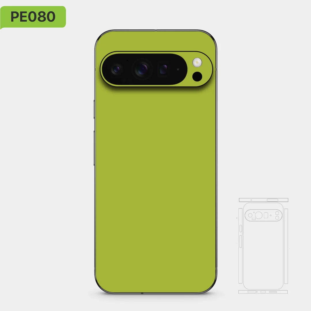 Plain Color Decal Skin for Google Pixel 10 9 8 8 Pro7A Back Screen Protector Film Cover Case Macaroon Wrap Matte Sticker