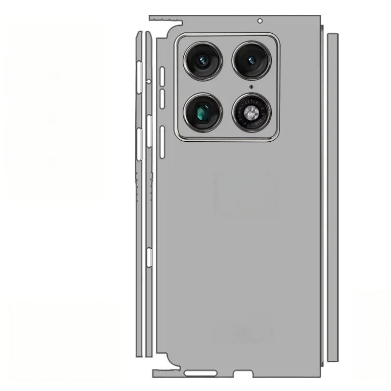 Plain color Wrap skin sticker for Motorola Moto Razr Fold Skin Sticker for Moto RazrFold Back Protective Film