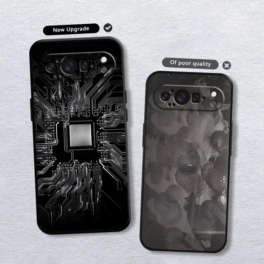 Retro Circuit Board Funda Phone Cover Case for Google Pixel 10A 9a 6a 6 7 8 Pro 8a 10 9 Pro XL 7a